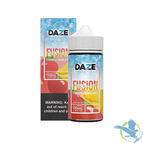 7 Daze Fusion Synthetic Nicotine E-Liquid 100ML