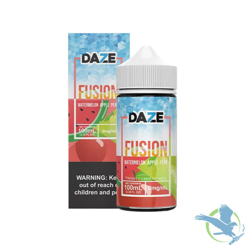7 Daze Fusion Synthetic Nicotine E-Liquid 100ML