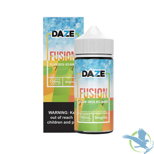 7 Daze Fusion Synthetic Nicotine E-Liquid 100ML