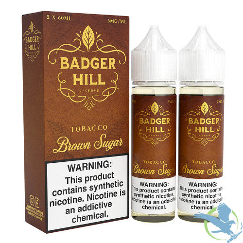Badger Hill Reserve Synthetic Nicotine E-Liquid 120ML (2 x 60ML)