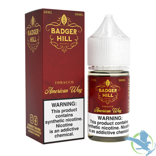 Badger Hill Reserve Synthetic Nicotine Salt E-Liquid 30ML