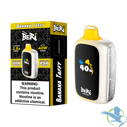 Beri Crush 50K Puffs 20ML Disposable Device With Quad Coil Technology & Interactive HD Screen - Display of 5