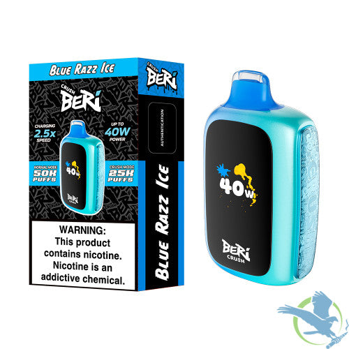 Beri Crush 50K Puffs 20ML Disposable Device With Quad Coil Technology & Interactive HD Screen - Display of 5