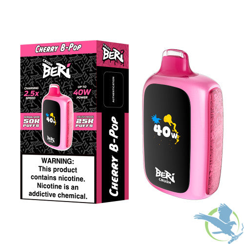 Beri Crush 50K Puffs 20ML Disposable Device With Quad Coil Technology & Interactive HD Screen - Display of 5