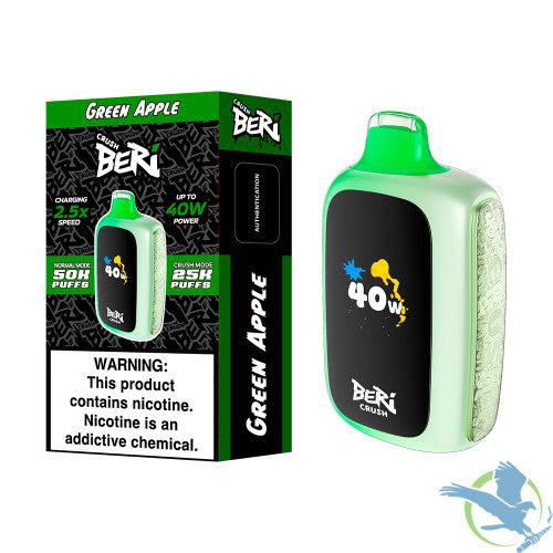 Beri Crush 50K Puffs 20ML Disposable Device With Quad Coil Technology & Interactive HD Screen - Display of 5