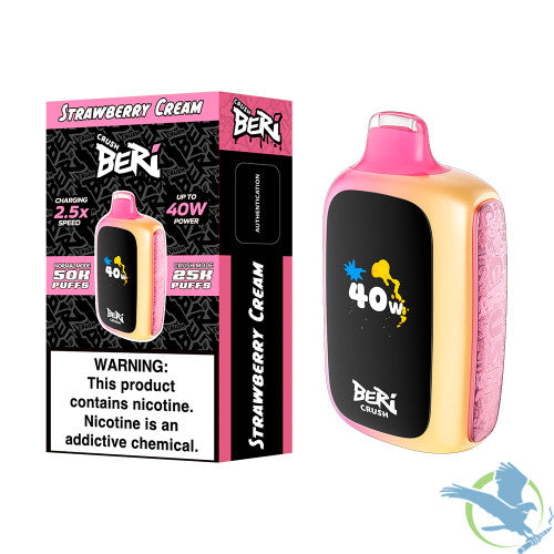 Beri Crush 50K Puffs 20ML Disposable Device With Quad Coil Technology & Interactive HD Screen - Display of 5