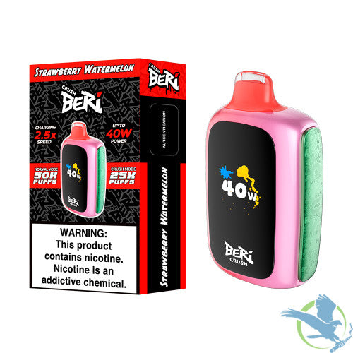 Beri Crush 50K Puffs 20ML Disposable Device With Quad Coil Technology & Interactive HD Screen - Display of 5