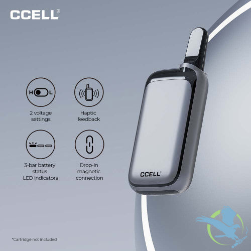 CCELL Rizo 300mAh Variable Voltage 510 Thread Battery With Type-C Cable