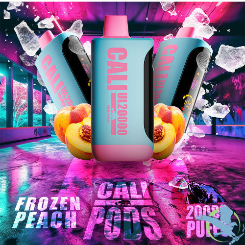 Cali UL20000 20ML 20K Puffs Disposable Vape Device With Turbo Touch & Big Screen Made By Cali Pods - Display of 6