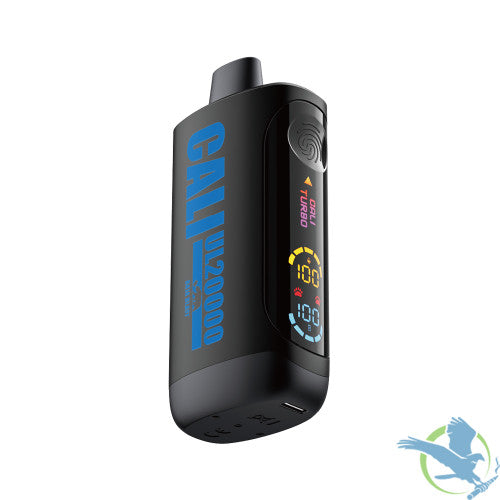 Cali UL20000 Black Series 20K Puffs 20ML Disposable Vape Device With Turbo Touch & Big Screen Made By Cali Pods - Display of 6