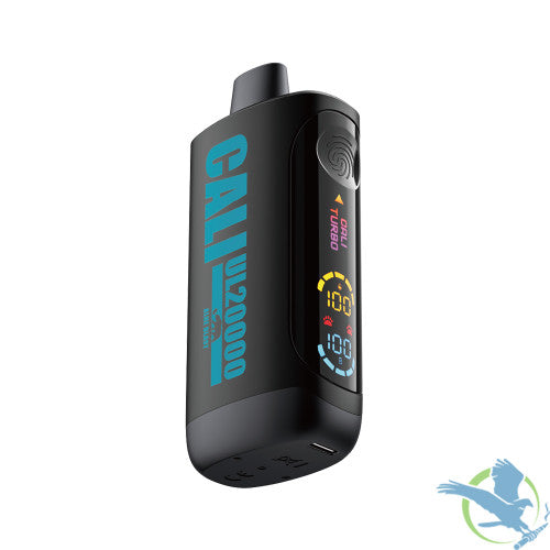 Cali UL20000 Black Series 20K Puffs 20ML Disposable Vape Device With Turbo Touch & Big Screen Made By Cali Pods - Display of 6