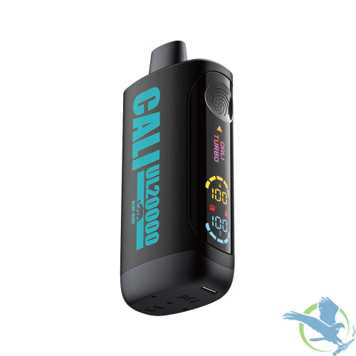 Cali UL20000 Black Series 20K Puffs 20ML Disposable Vape Device With Turbo Touch & Big Screen Made By Cali Pods - Display of 6