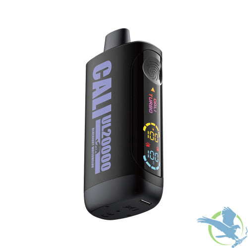 Cali UL20000 Black Series 20K Puffs 20ML Disposable Vape Device With Turbo Touch & Big Screen Made By Cali Pods - Display of 6