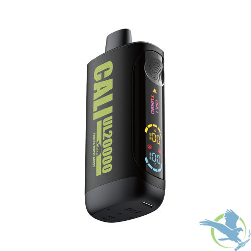 Cali UL20000 Black Series 20K Puffs 20ML Disposable Vape Device With Turbo Touch & Big Screen Made By Cali Pods - Display of 6