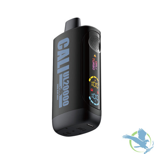 Cali UL20000 Black Series 20K Puffs 20ML Disposable Vape Device With Turbo Touch & Big Screen Made By Cali Pods - Display of 6