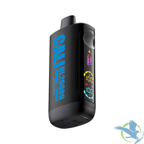 Cali UL20000 Black Series 20K Puffs 20ML Disposable Vape Device With Turbo Touch & Big Screen Made By Cali Pods - Display of 6