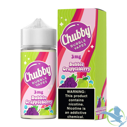 Chubby Bubble Vapes Nicotine E-Liquid 100ML