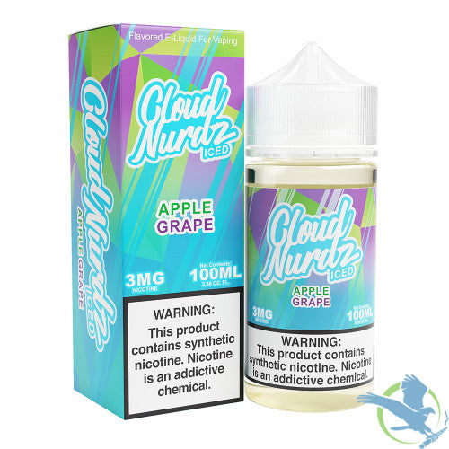 Cloud Nurdz ICED Tobacco-Free 100ML E-Liquid