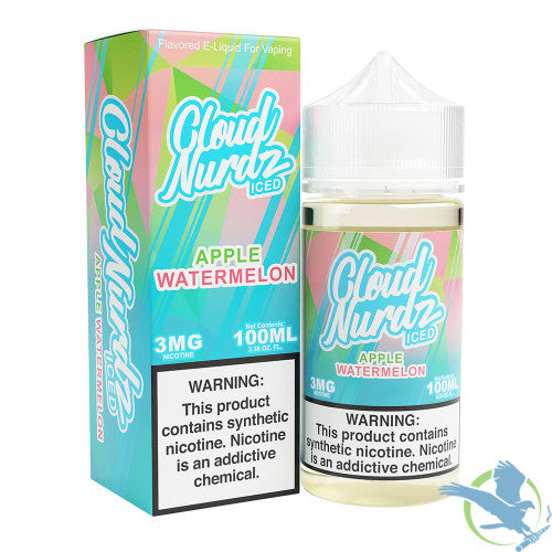 Cloud Nurdz ICED Tobacco-Free 100ML E-Liquid