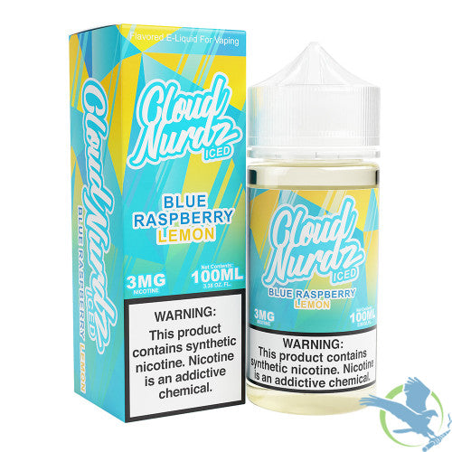Cloud Nurdz ICED Tobacco-Free 100ML E-Liquid
