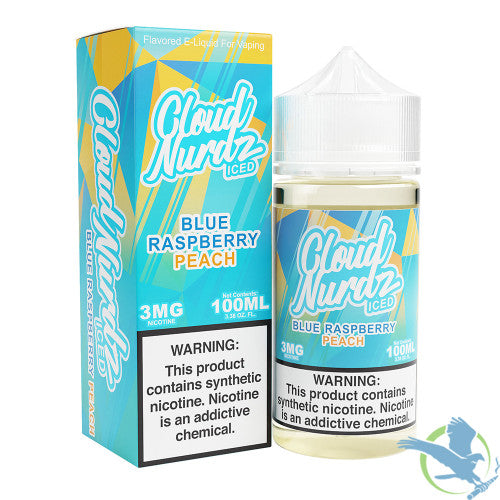 Cloud Nurdz ICED Tobacco-Free 100ML E-Liquid
