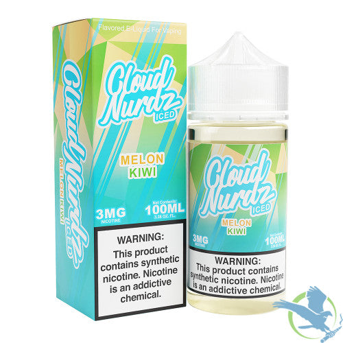 Cloud Nurdz ICED Tobacco-Free 100ML E-Liquid
