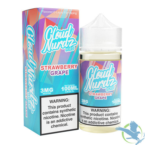 Cloud Nurdz ICED Tobacco-Free 100ML E-Liquid