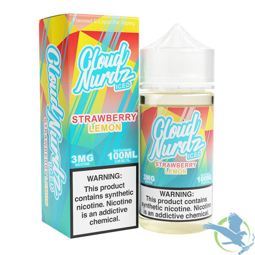 Cloud Nurdz ICED Tobacco-Free 100ML E-Liquid