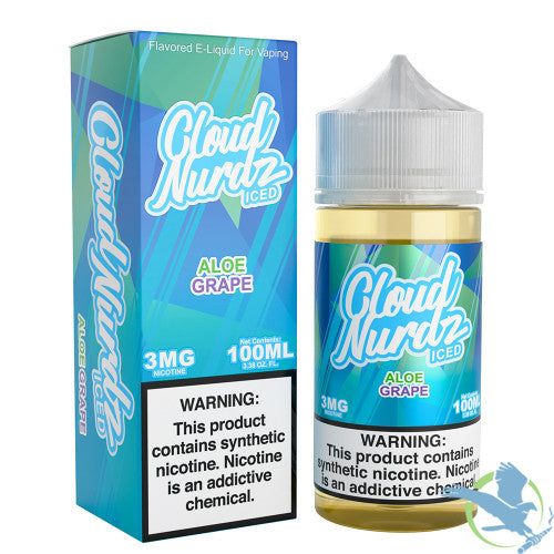 Cloud Nurdz ICED Tobacco-Free 100ML E-Liquid