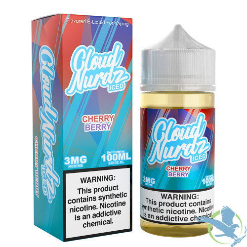 Cloud Nurdz ICED Tobacco-Free 100ML E-Liquid