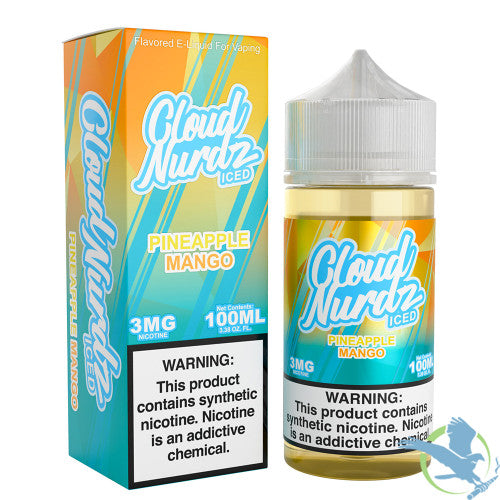 Cloud Nurdz ICED Tobacco-Free 100ML E-Liquid