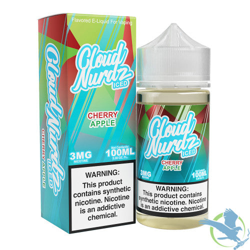 Cloud Nurdz ICED Tobacco-Free 100ML E-Liquid
