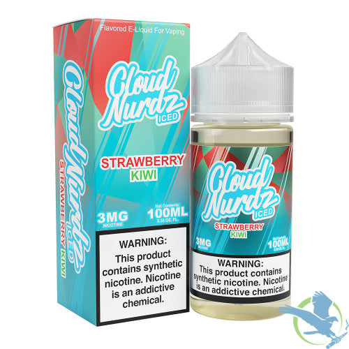 Cloud Nurdz ICED Tobacco-Free 100ML E-Liquid