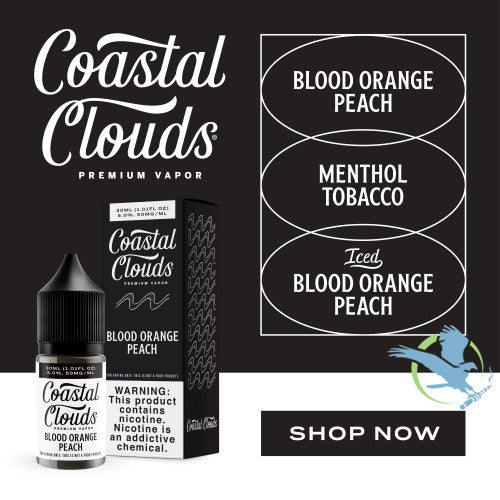 Coastal Clouds Premium Vapor Nicotine Salt E-Liquid 30ML