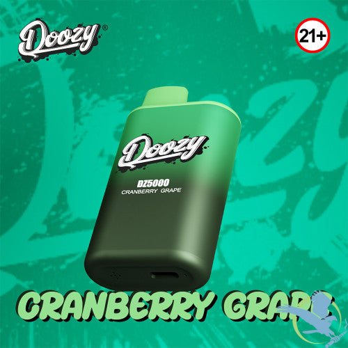DOOZY DZ5000 By Mr.Fog 10ML 5000 Puffs 650mAh Prefilled Nicotine Salt Rechargeable Disposable Vape Device - Display of 10