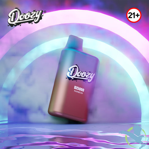DOOZY DZ5000 By Mr.Fog 10ML 5000 Puffs 650mAh Prefilled Nicotine Salt Rechargeable Disposable Vape Device - Display of 10