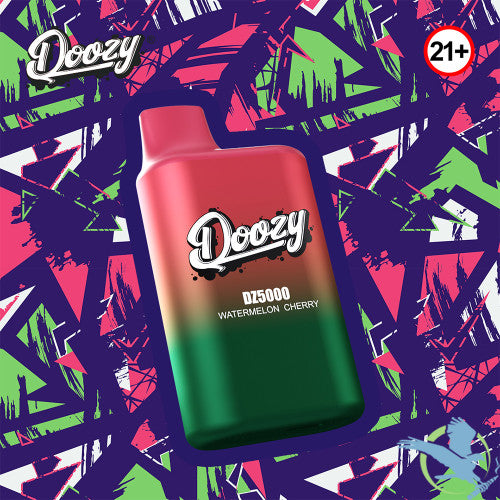 DOOZY DZ5000 By Mr.Fog 10ML 5000 Puffs 650mAh Prefilled Nicotine Salt Rechargeable Disposable Vape Device - Display of 10