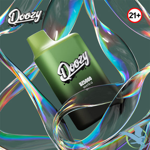 DOOZY DZ5000 By Mr.Fog 10ML 5000 Puffs 650mAh Prefilled Nicotine Salt Rechargeable Disposable Vape Device - Display of 10