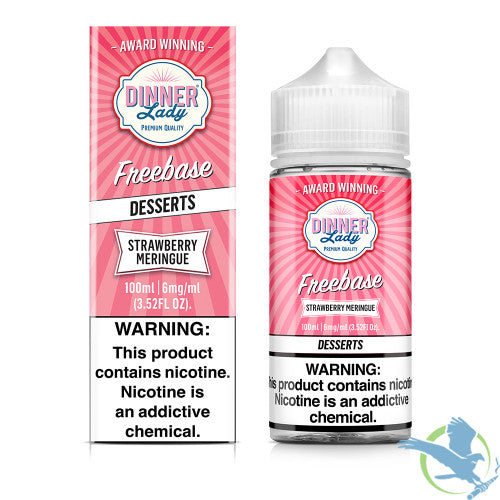 Dinner Lady Freebase Nicotine E-Liquid 100ML