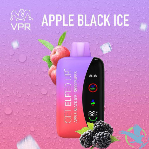 ELF VPR 18000 Puffs 18ML Disposable Pod Device With LED Screen & Turbo Boost - Display of 5