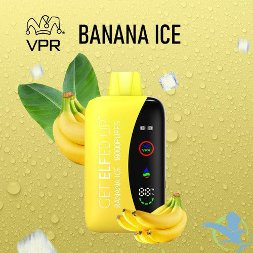 ELF VPR 18000 Puffs 18ML Disposable Pod Device With LED Screen & Turbo Boost - Display of 5