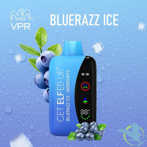 ELF VPR 18000 Puffs 18ML Disposable Pod Device With LED Screen & Turbo Boost - Display of 5