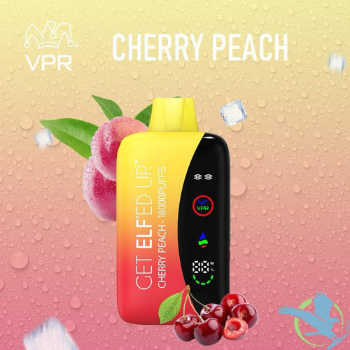 ELF VPR 18000 Puffs 18ML Disposable Pod Device With LED Screen & Turbo Boost - Display of 5