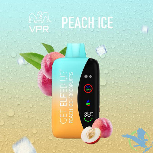 ELF VPR 18000 Puffs 18ML Disposable Pod Device With LED Screen & Turbo Boost - Display of 5