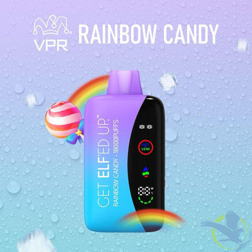 ELF VPR 18000 Puffs 18ML Disposable Pod Device With LED Screen & Turbo Boost - Display of 5
