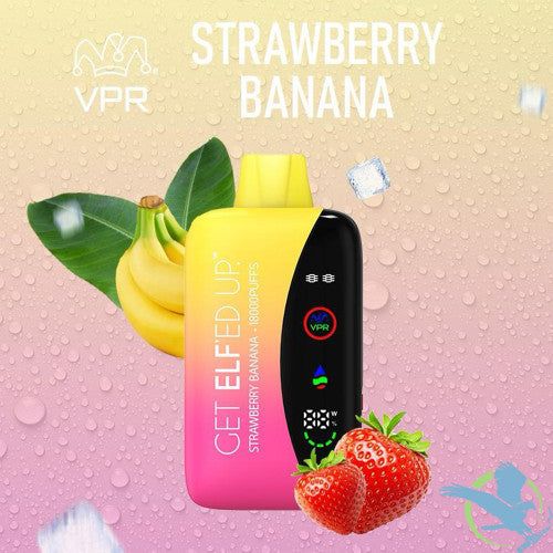 ELF VPR 18000 Puffs 18ML Disposable Pod Device With LED Screen & Turbo Boost - Display of 5