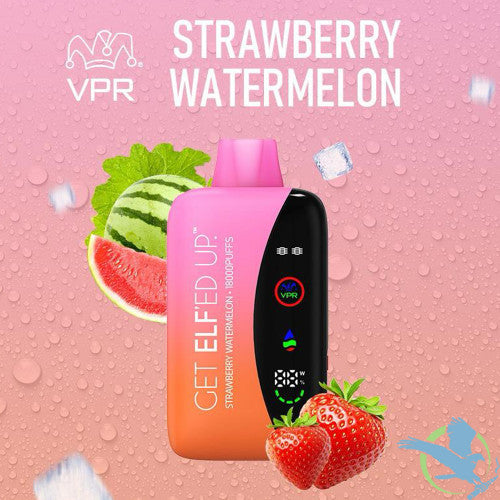 ELF VPR 18000 Puffs 18ML Disposable Pod Device With LED Screen & Turbo Boost - Display of 5