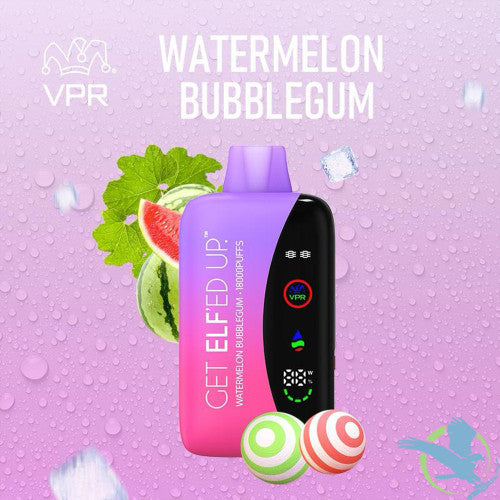 ELF VPR 18000 Puffs 18ML Disposable Pod Device With LED Screen & Turbo Boost - Display of 5