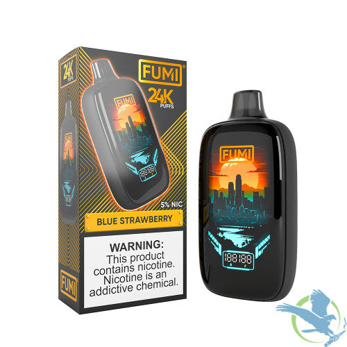 FUMI 24K Puffs 18ML Disposable Device With Dual Power Boost & LED Screen - Display of 5