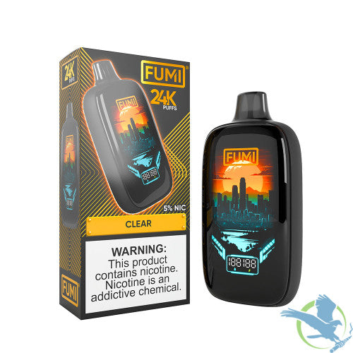FUMI 24K Puffs 18ML Disposable Device With Dual Power Boost & LED Screen - Display of 5